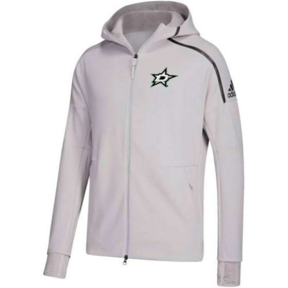 Adidas Dallas Stars Zip Up Hoodie